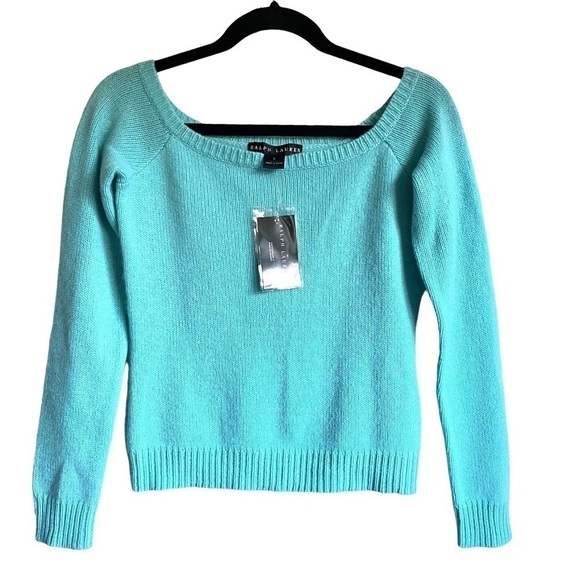 Ralph Lauren Cashmere Boatneck Sparkling Sweater Style 17E24 BQ NEW - Picture 3 of 10